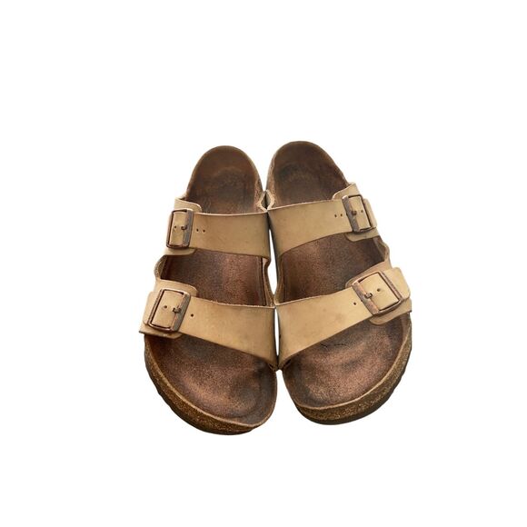 BIRKENSTOCK  Leather Slides Sandals Shoes size 11 - Picture 8 of 15